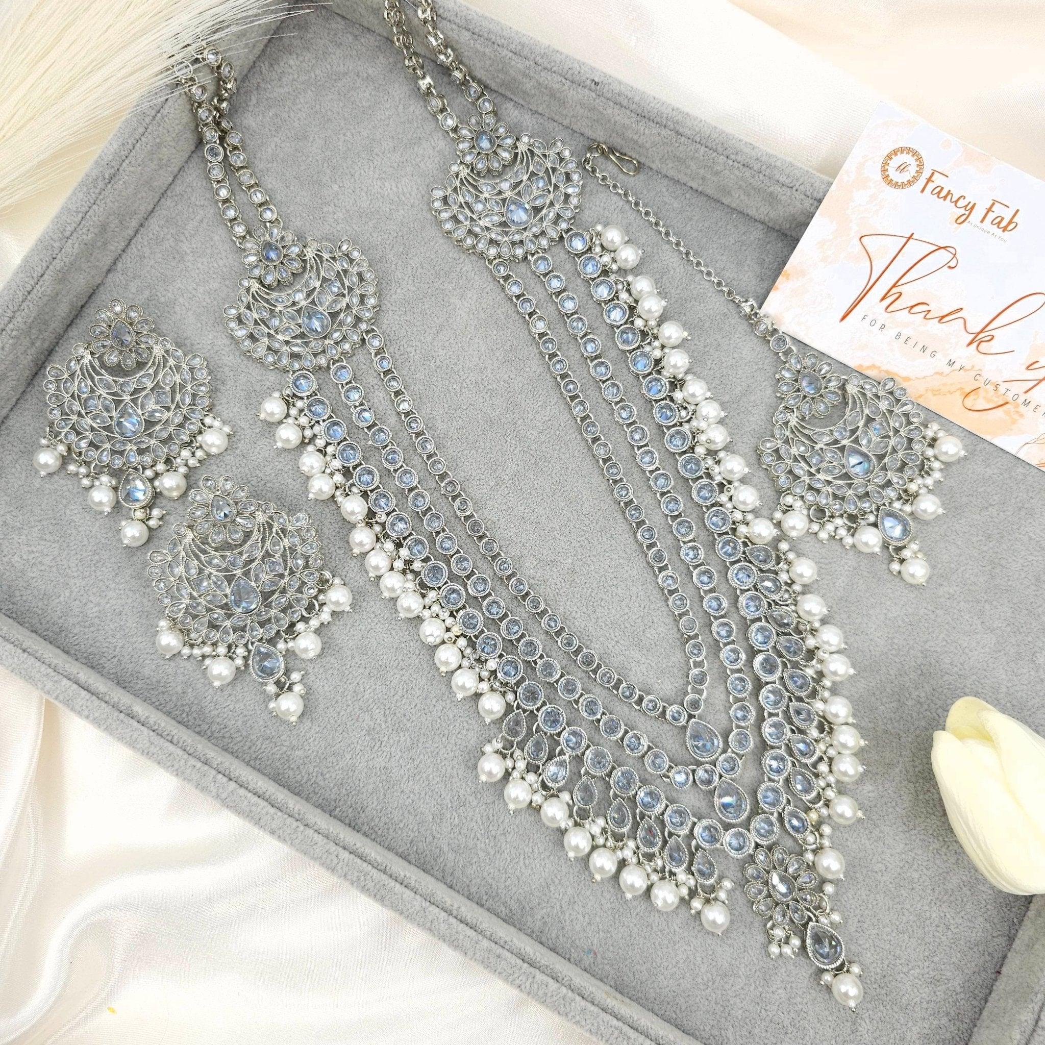 Amanat Polki Rani Haar Set – long necklace | Fancy Fab Jewels UK