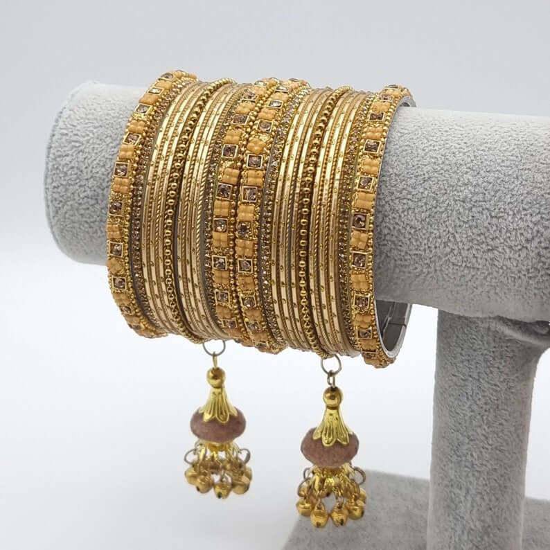 2.10 size pack of 22 bangle set – Bangles | Fancy Fab Jewels UK
