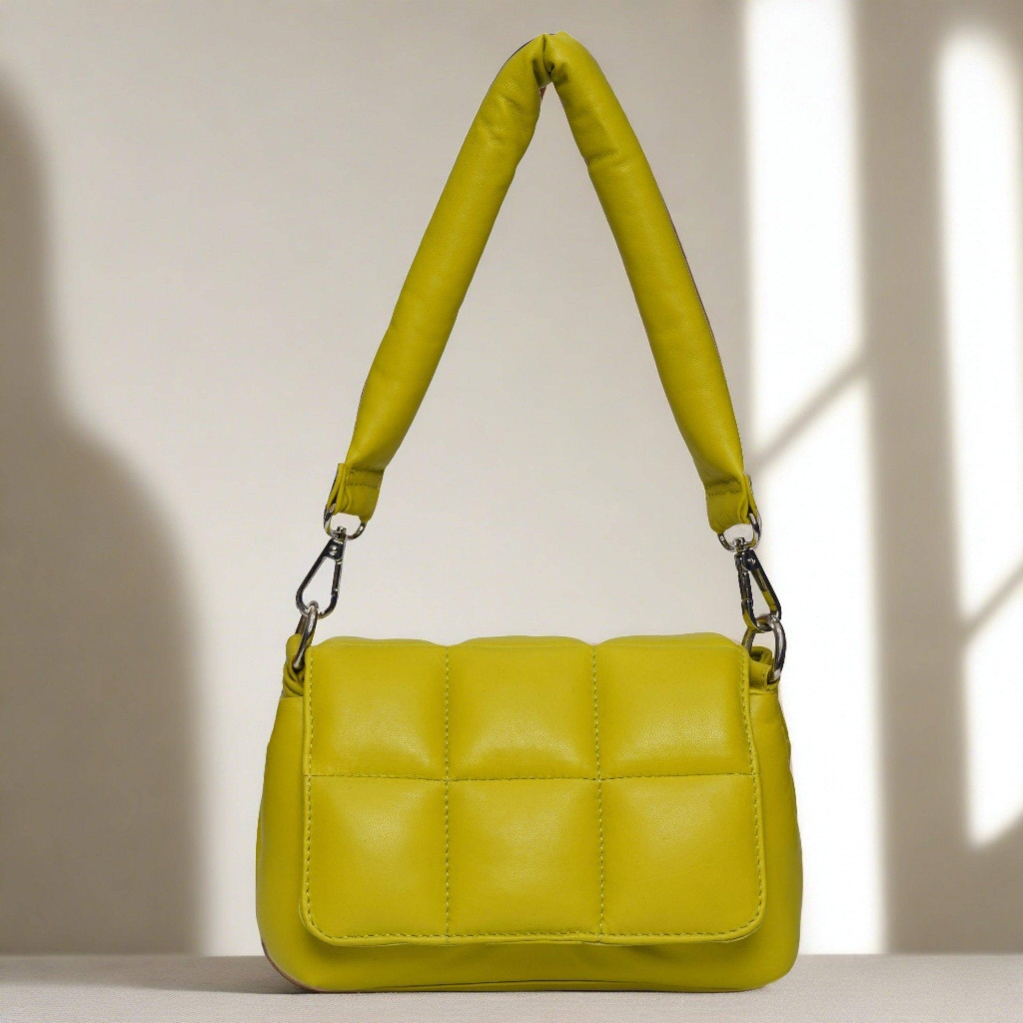 Women's Lime Green Real Leather Cross body Bag – CrossBody Bag | Fancy Fab Jewels UK