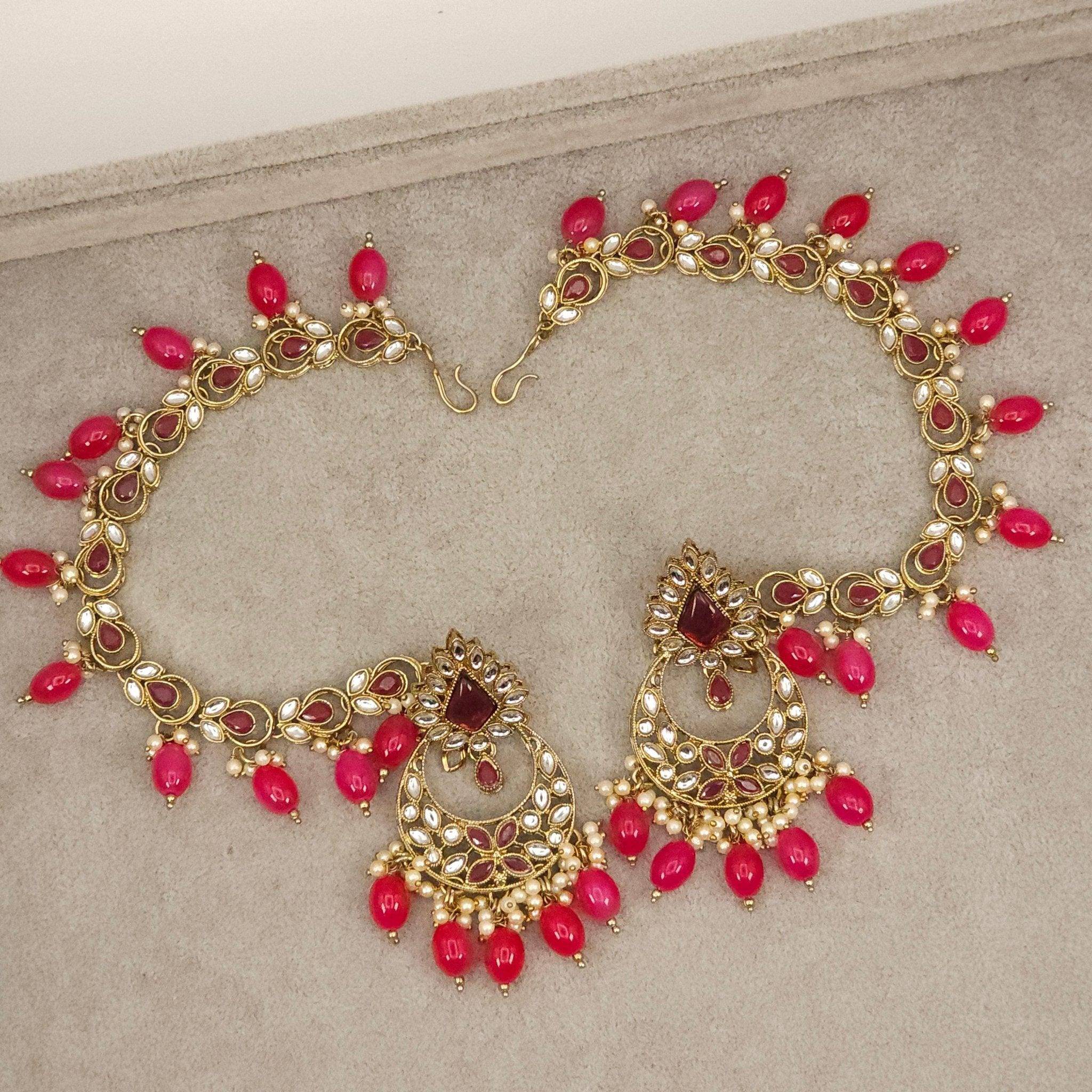 Kiara Fashionable Long Chain Ear Cuff Earrings – Earrings | Fancy Fab Jewels UK