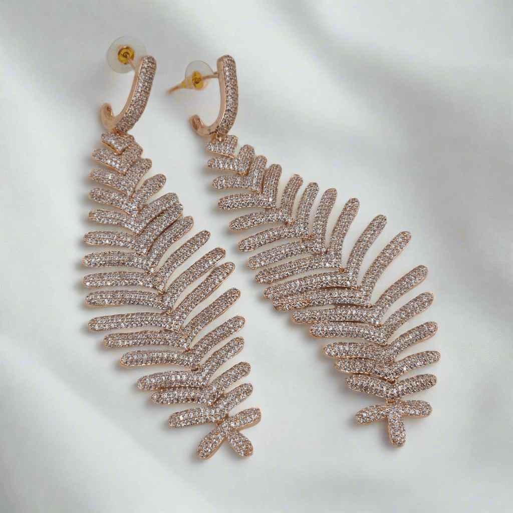 American Diamond Earrings – Earrings | Fancy Fab Jewels UK