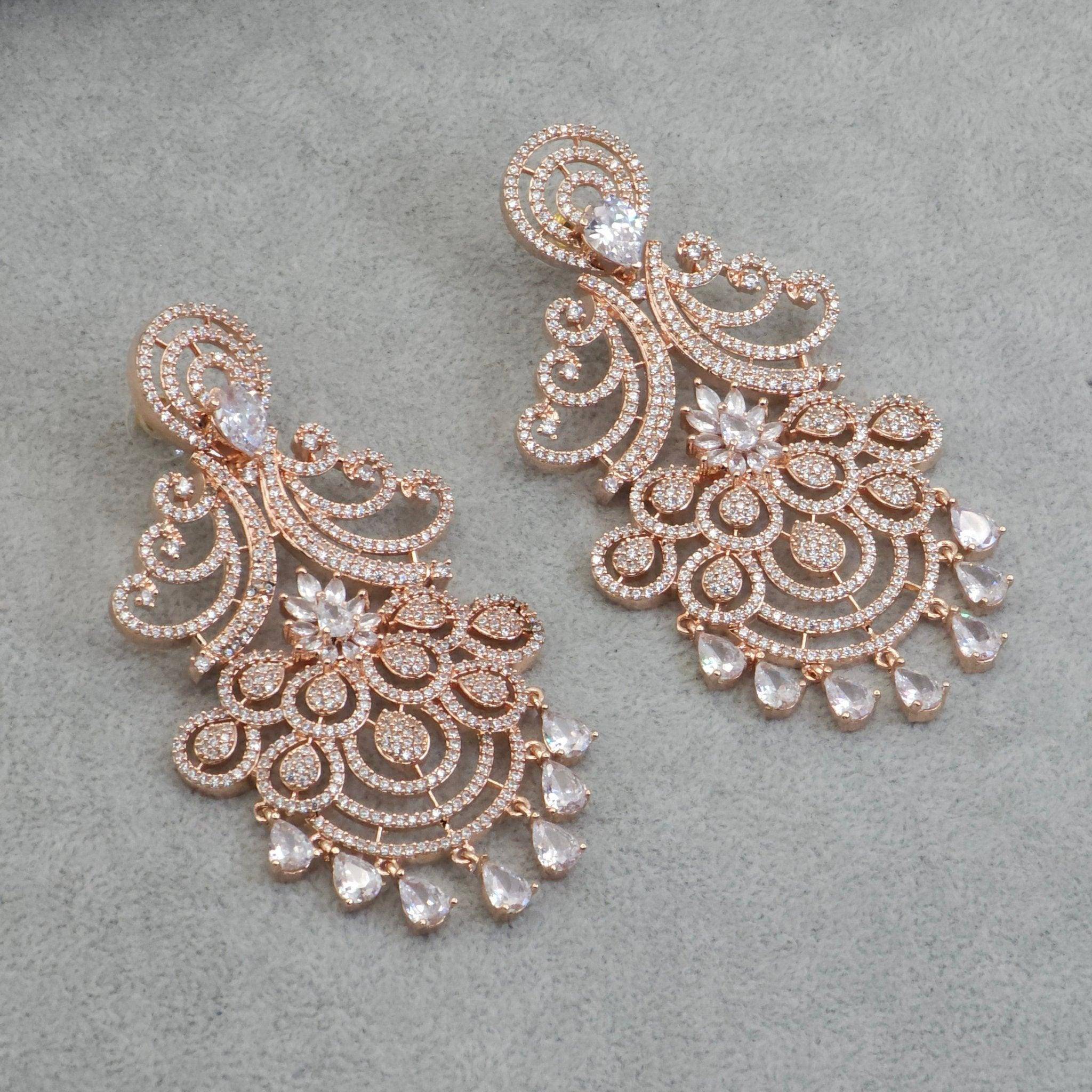 Neva Women's Designer Earrings – Earrings | Fancy Fab Jewels UK