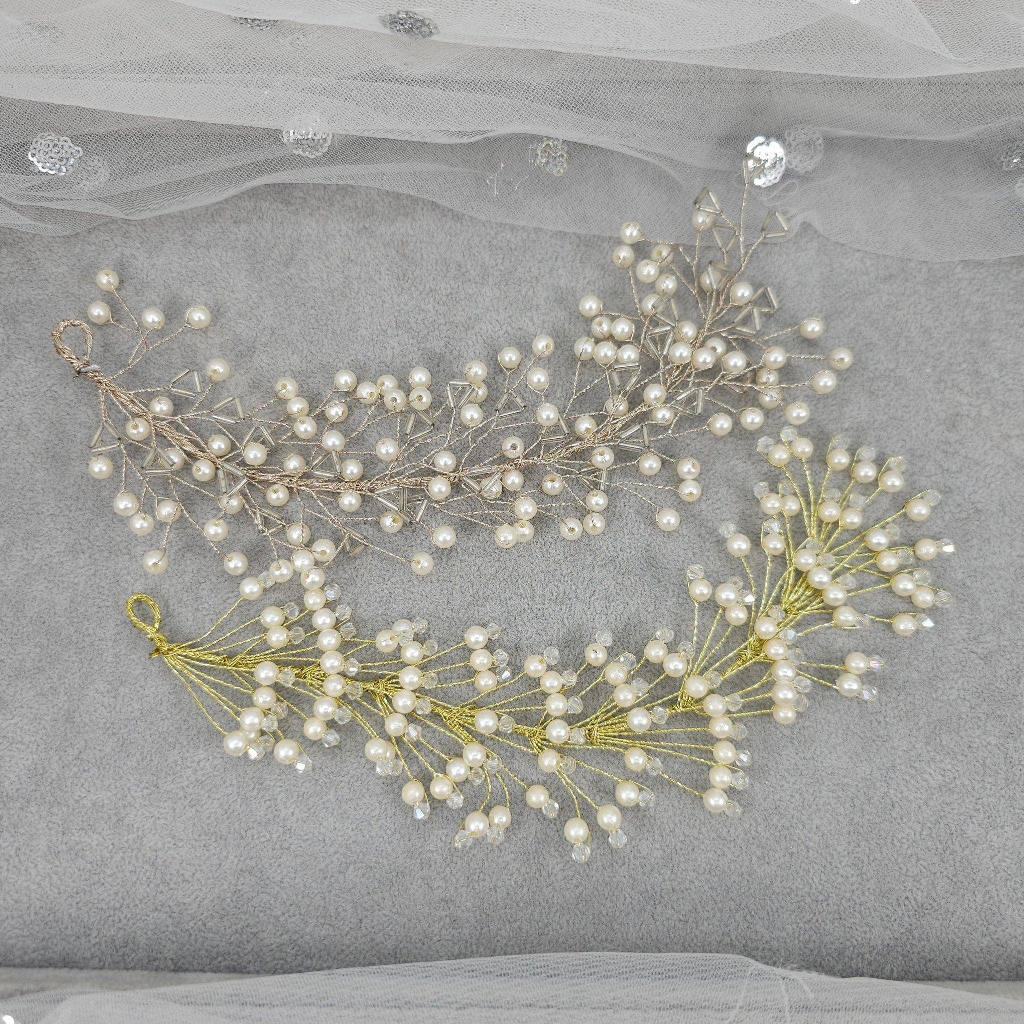Mona Bridal Hairvine Headpiece – Hair Choti | Fancy Fab Jewels UK