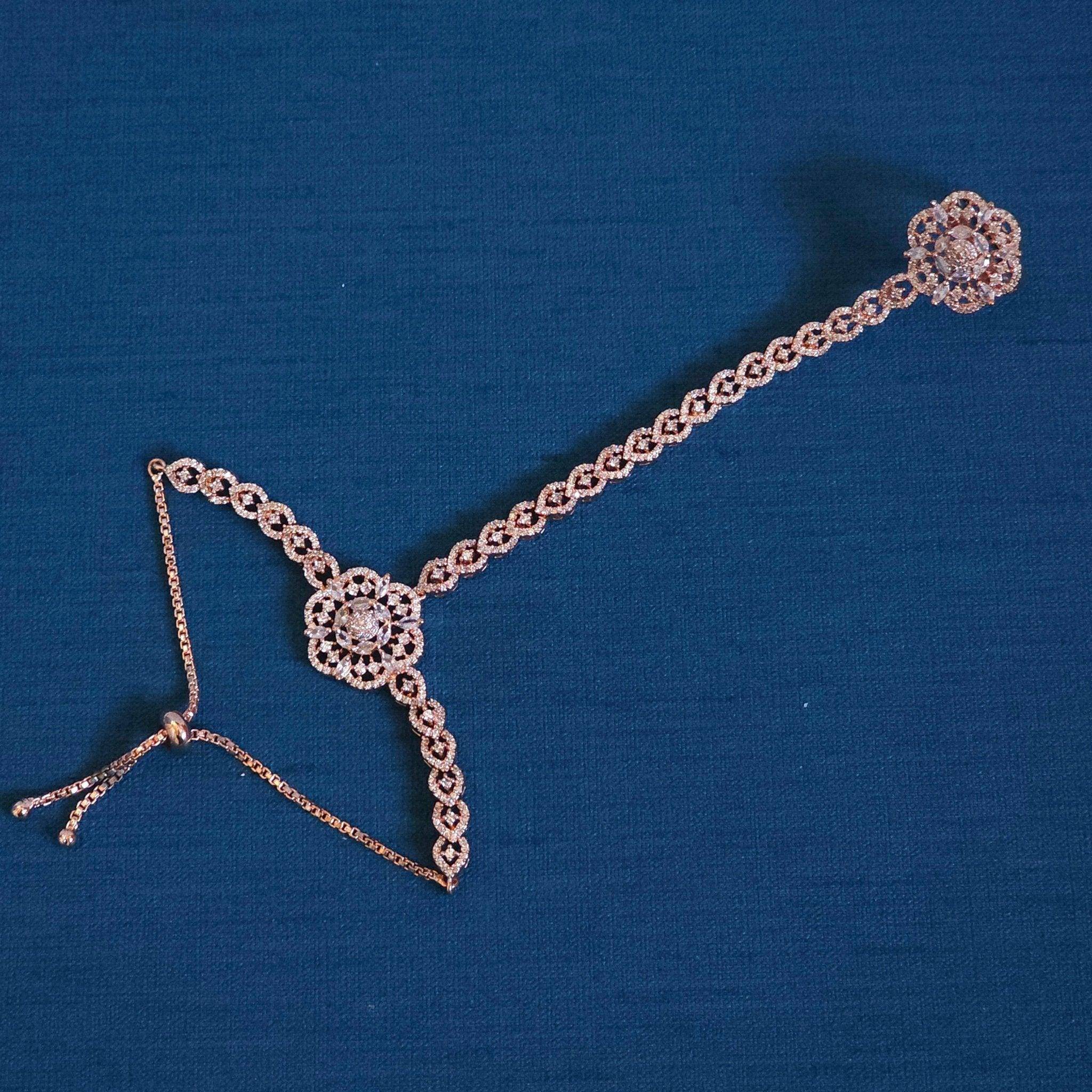 Nysa Hathphool Hand Harness – Hand Pieces | Fancy Fab Jewels UK