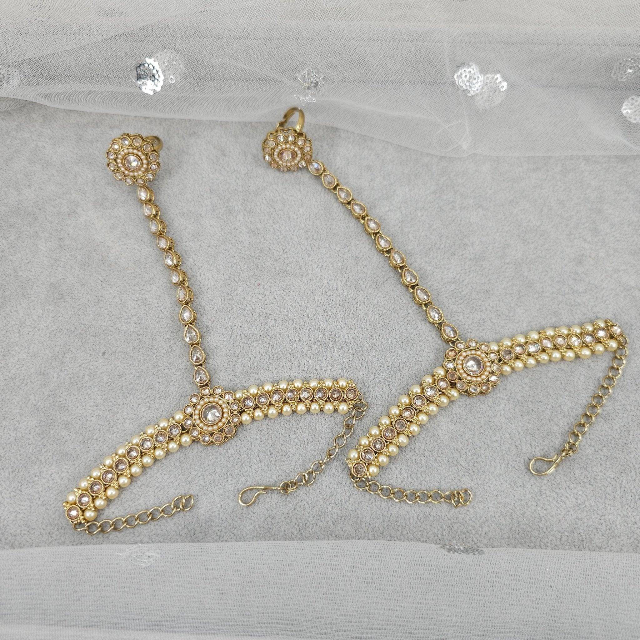Salina Antique Polki Hand Pieces – Hand Pieces | Fancy Fab Jewels UK