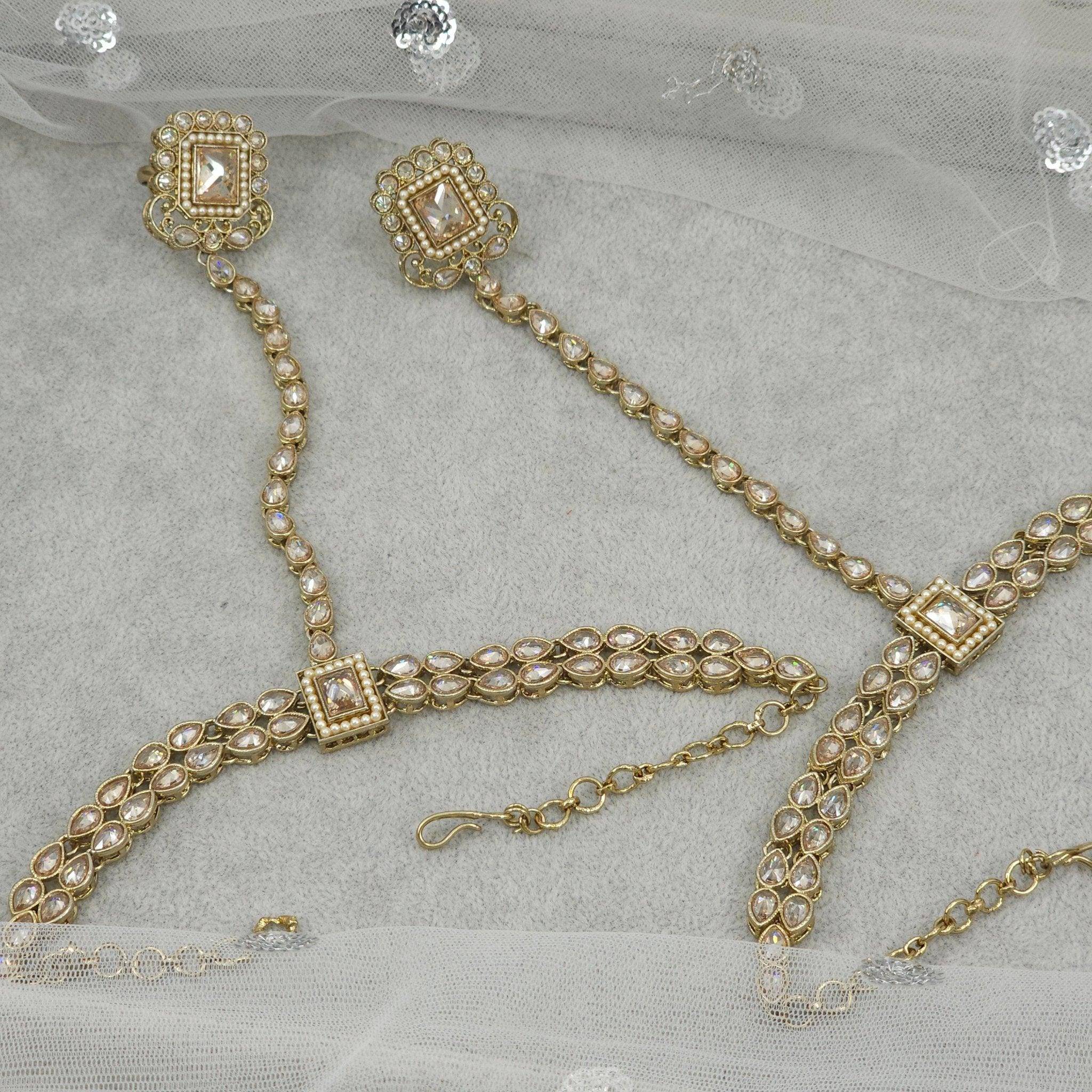 Salma Antique Polki Hand Pieces – Hand Pieces | Fancy Fab Jewels UK