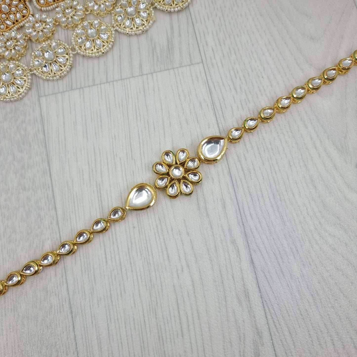 Roma Kundan Minakari Headband – Head band | Fancy Fab Jewels UK