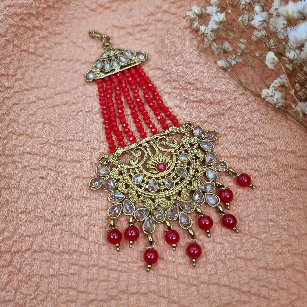 Farah Bridal Reverse AD Jhoomar – Jhumar | Fancy Fab Jewels UK
