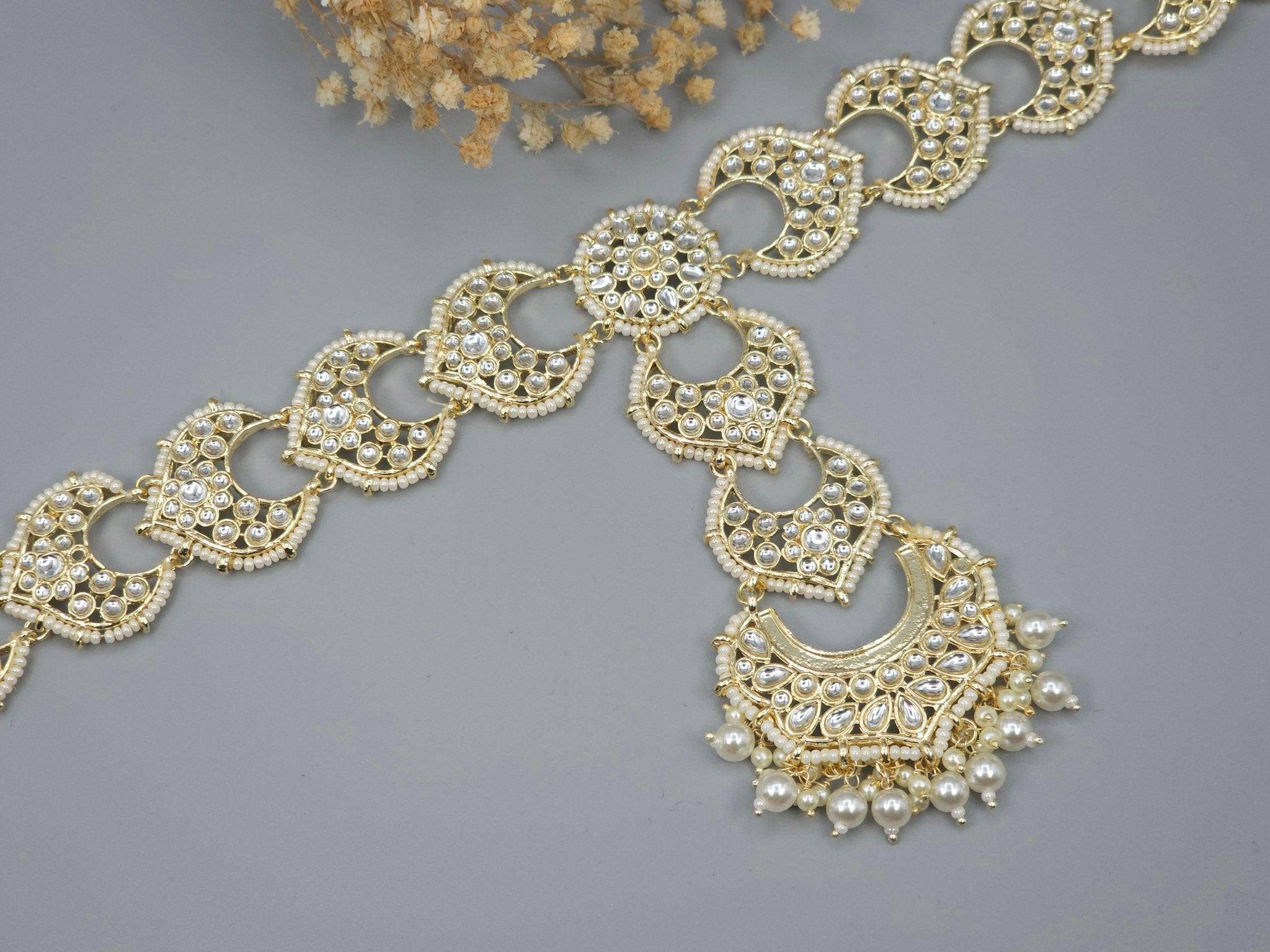Kundan Mathapatti Headpiece – Mathapatti | Fancy Fab Jewels UK