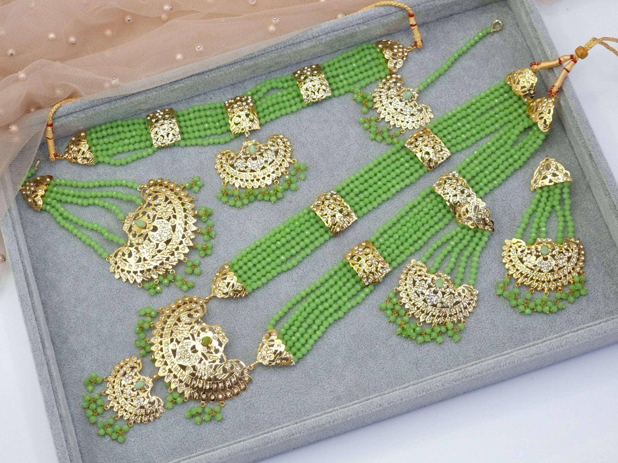 Bilquees Bridal Raani Haar Set – Necklace | Fancy Fab Jewels UK