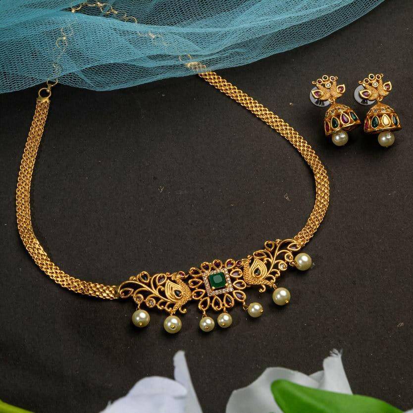 Vera - Choker Necklace Set – Necklace | Fancy Fab Jewels UK