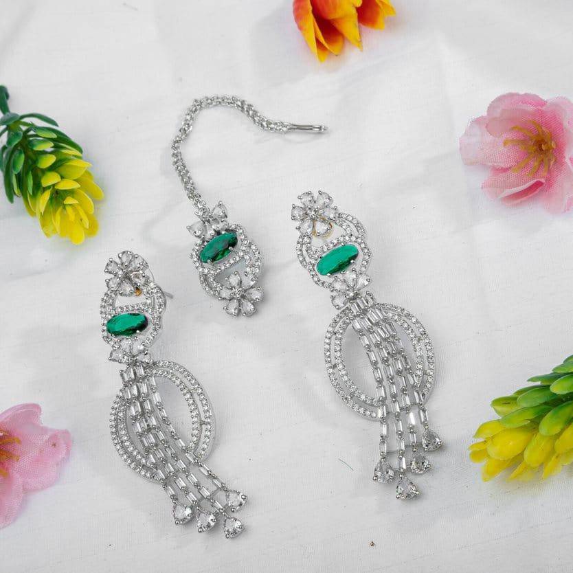 Nia Silver Tikka Set – Tikka Set | Fancy Fab Jewels UK