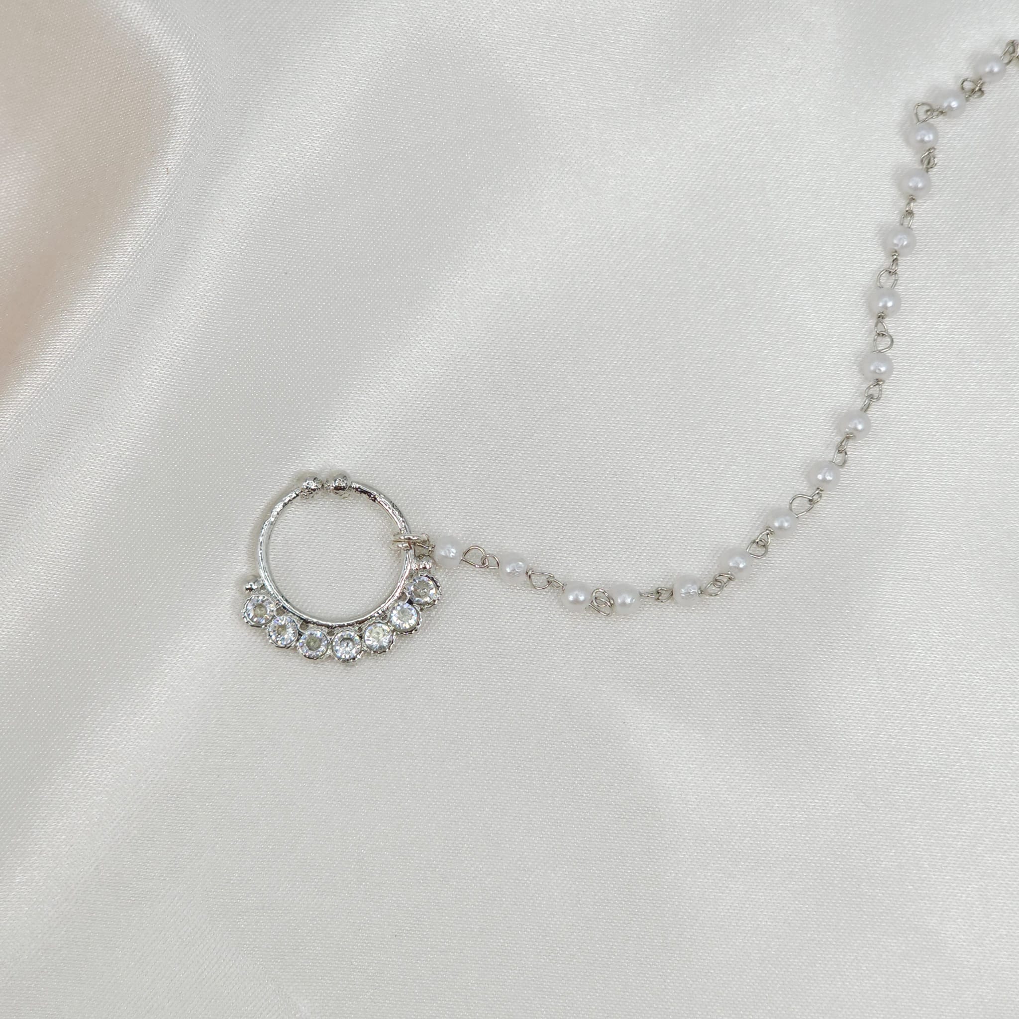 1.7cm Amruta Antique Gold Nose Ring