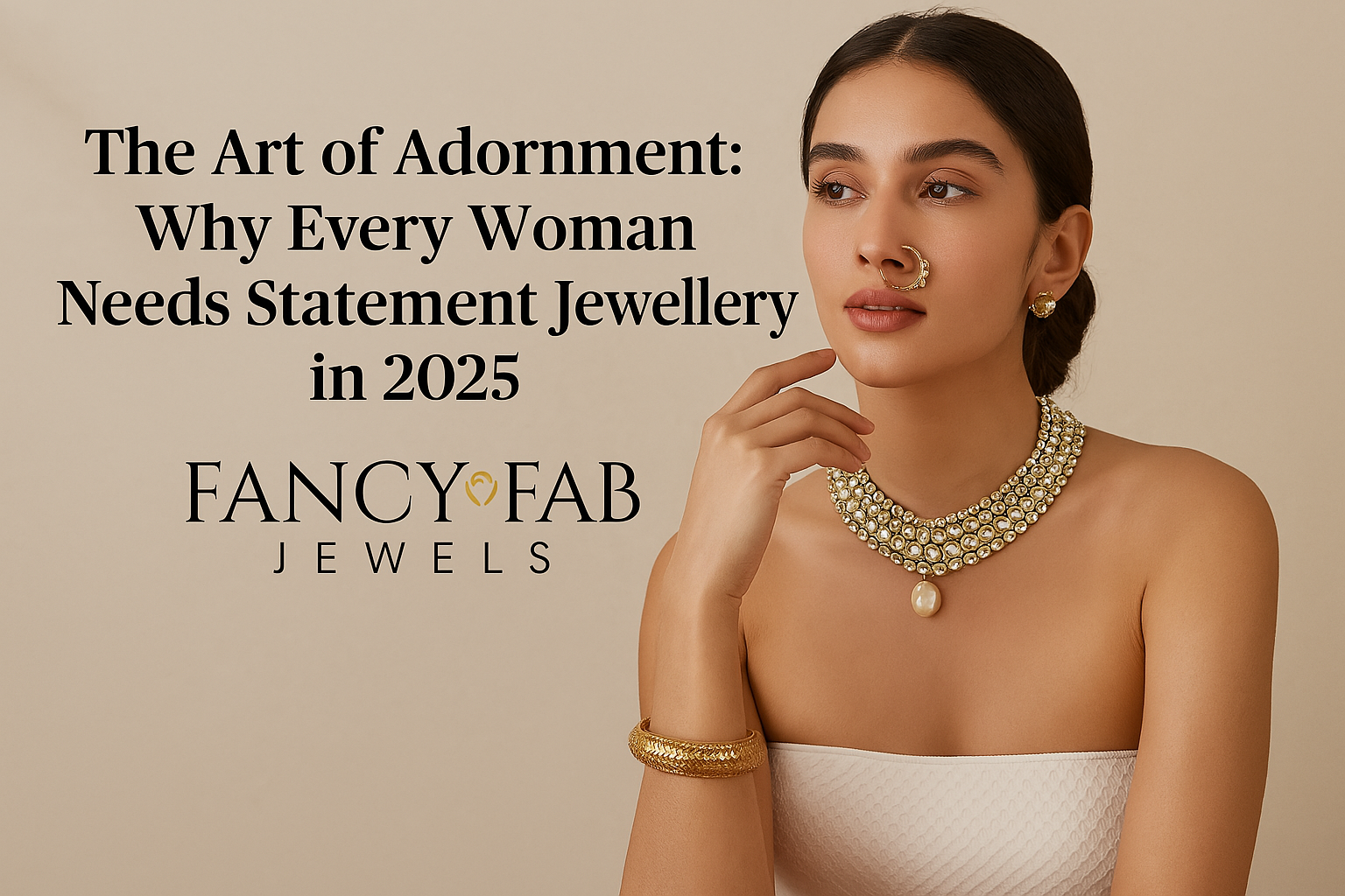 The Art of Adornment: Why Every Woman Needs Statement Jewellery in 2025