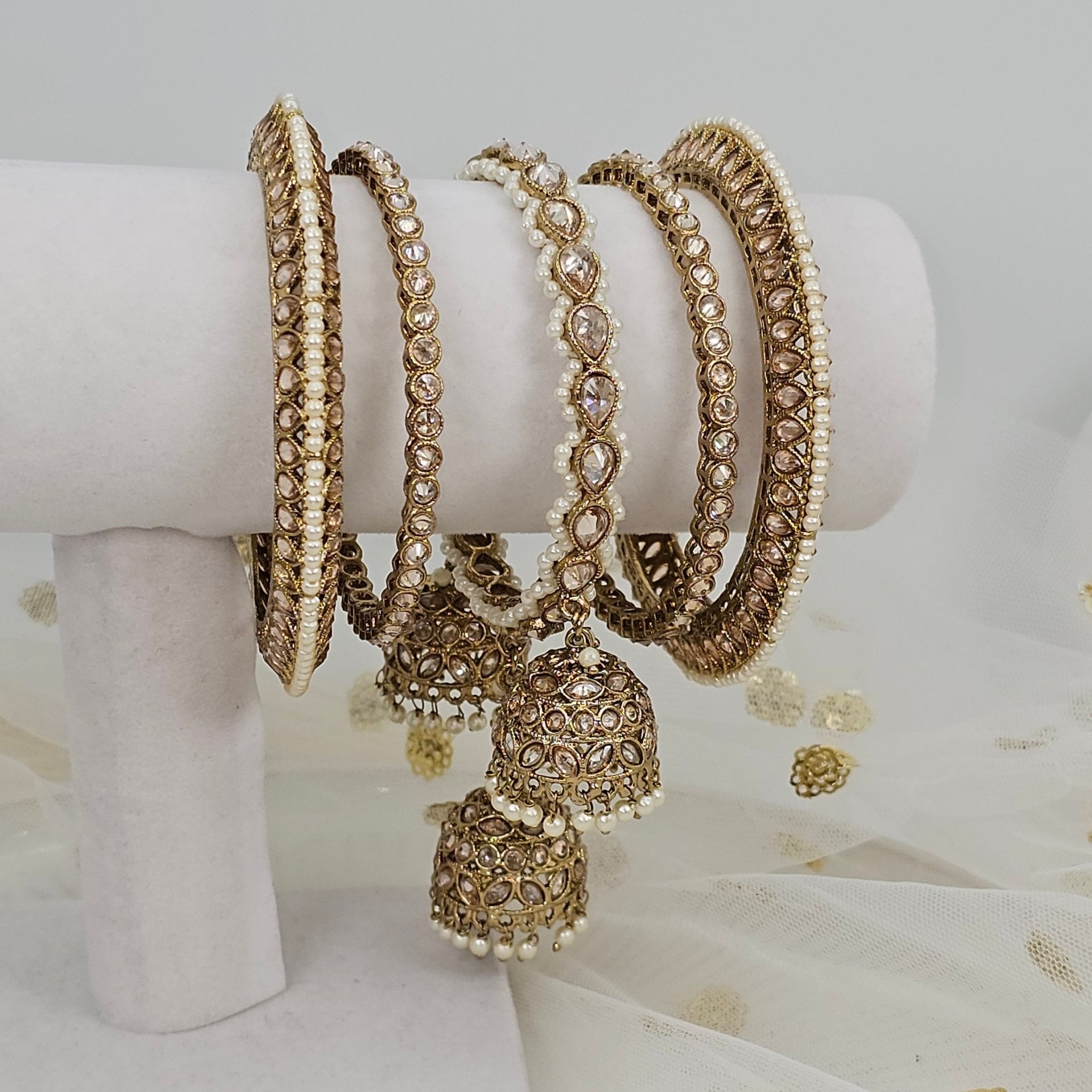 Jhumka Bangles - Fancy Fab Jewels