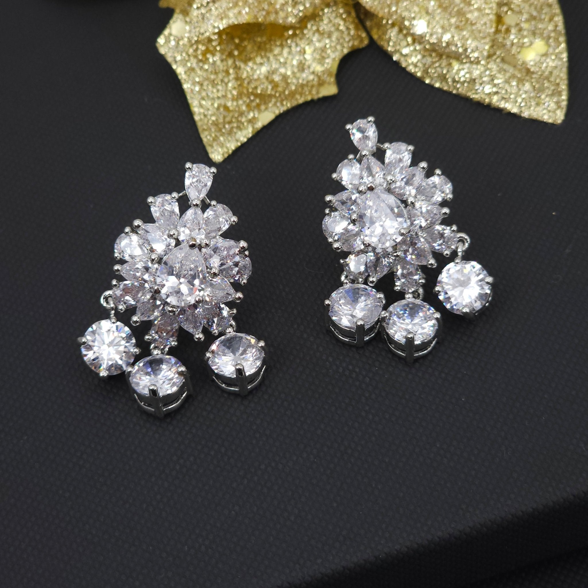 Stud Earrings - Fancy Fab Jewels