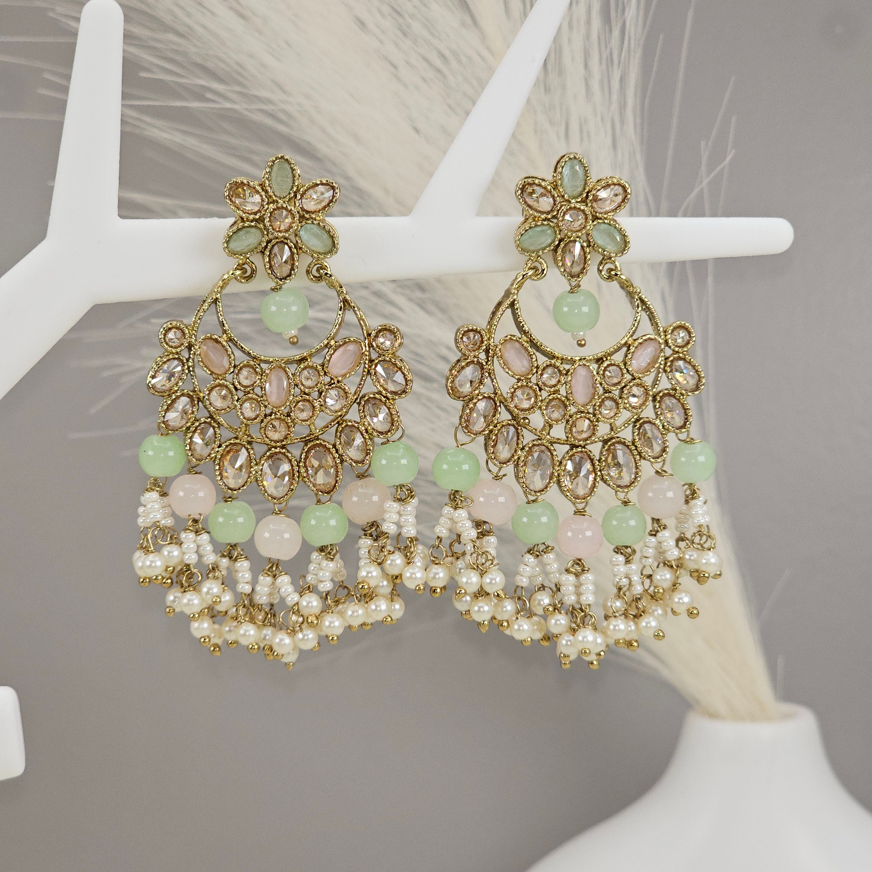 Designer chandelier earrings
