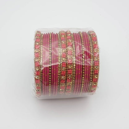 2.10 size pack of 22 bangle set - Fancy Fab Jewels