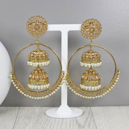 indian jhumka earrings