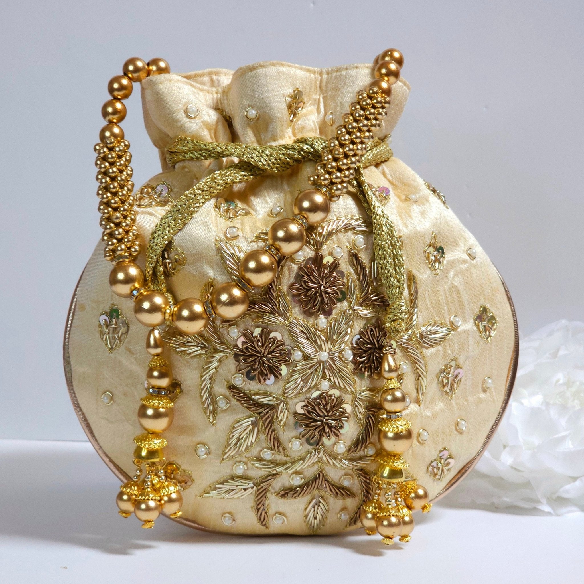 Aira - Luxury Potli Bag - Fancy Fab Jewels
