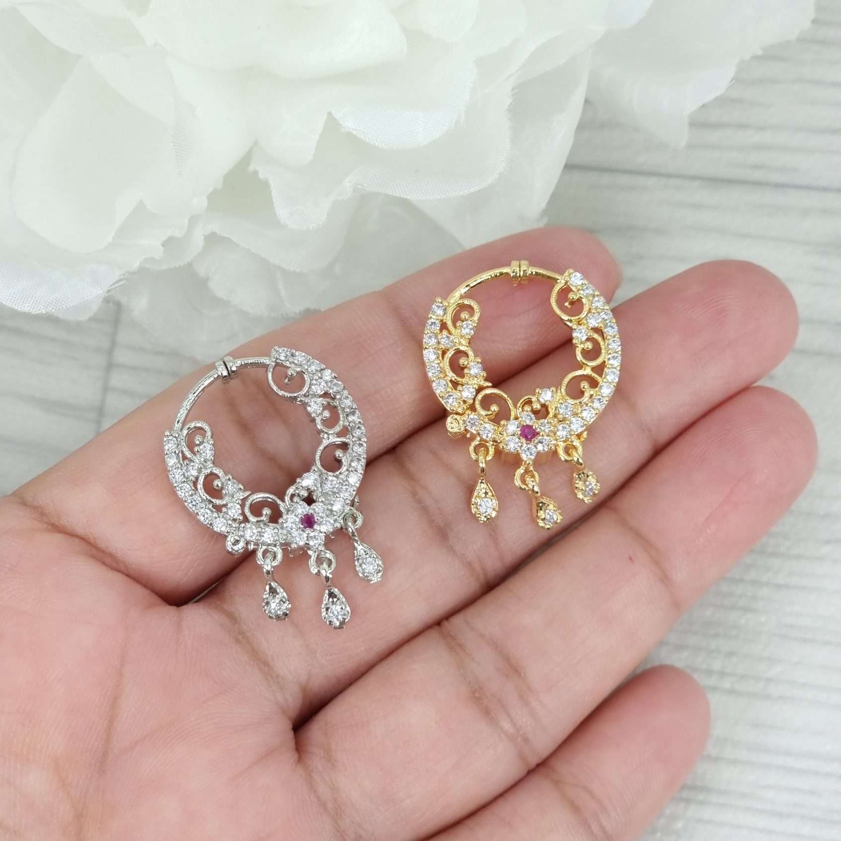 Bela Nose Ring 1.5cm - Fancy Fab Jewels