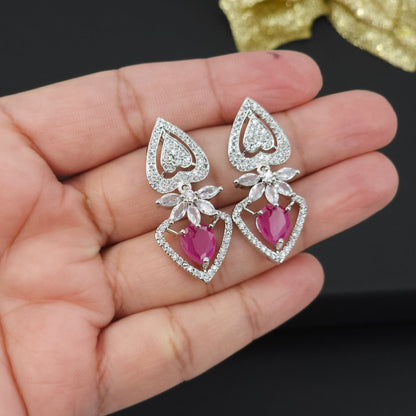  Diamond Dangle Earrings 