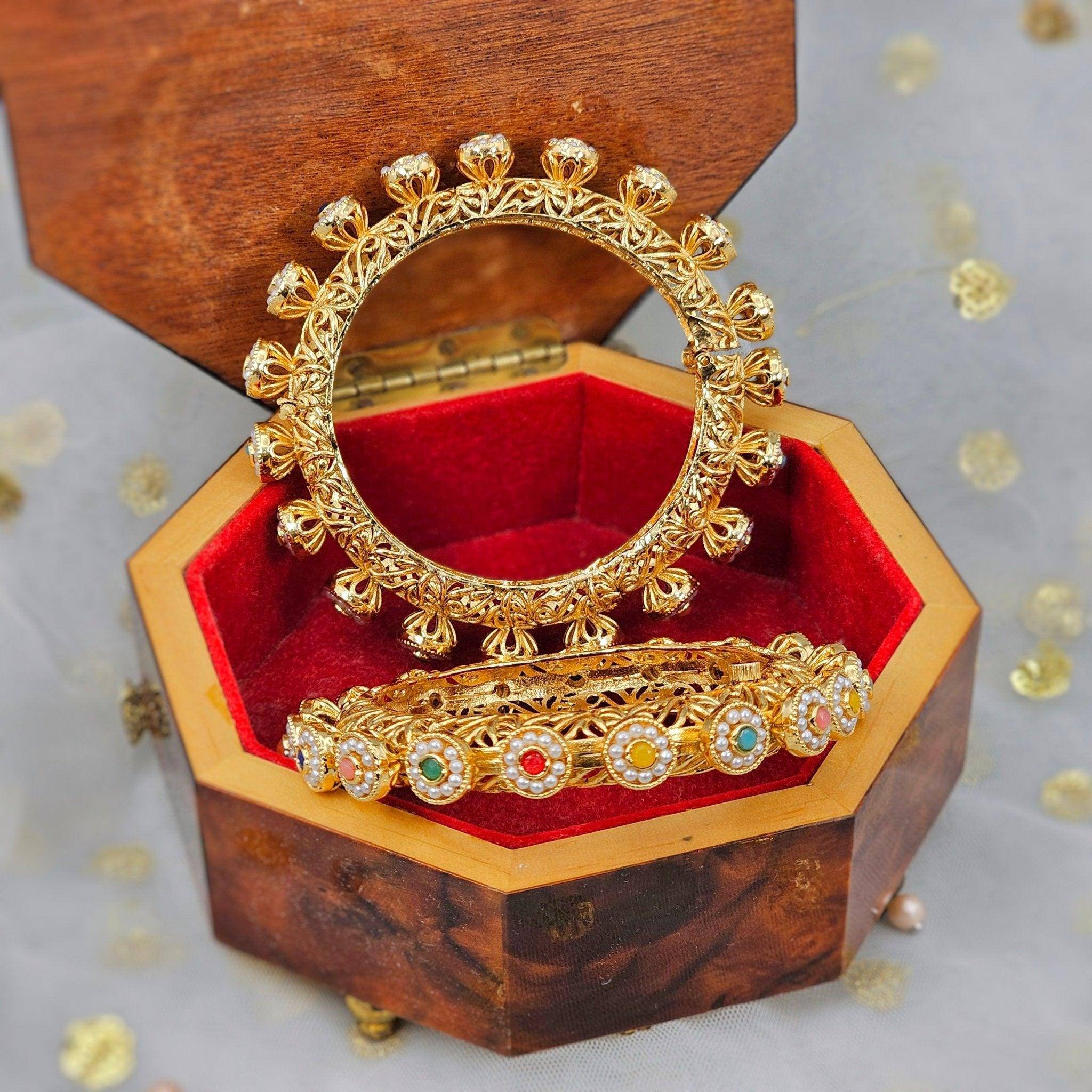 Mansi Openable Kangan Bangles - Fancy Fab Jewels