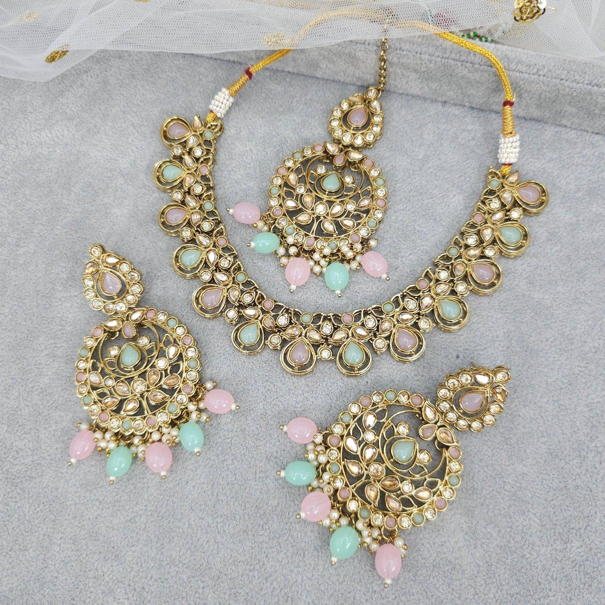 Shayna Set - Available In Seven Colours - Fancy Fab Jewels