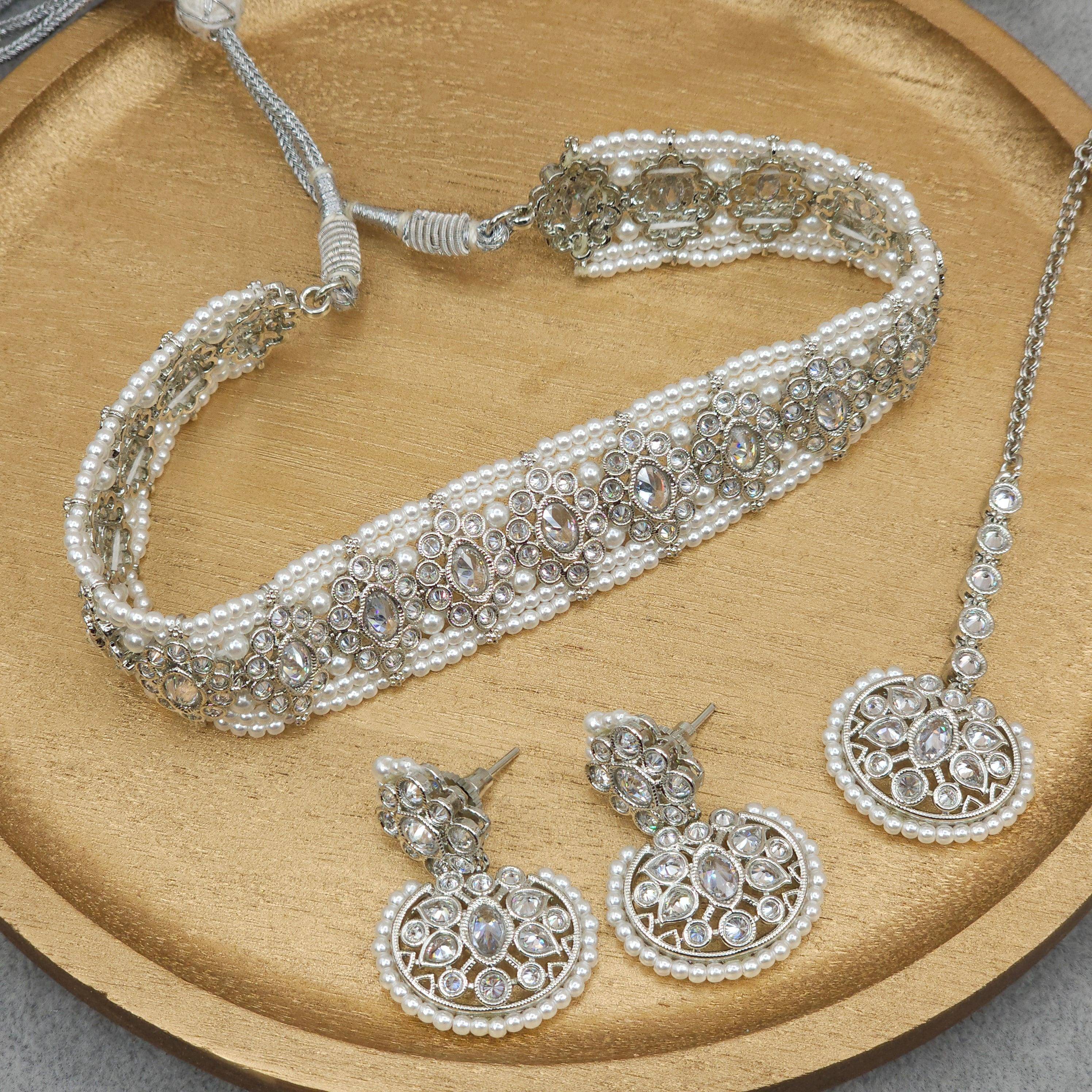 Raina Polki Choker Set - Fancy Fab Jewels