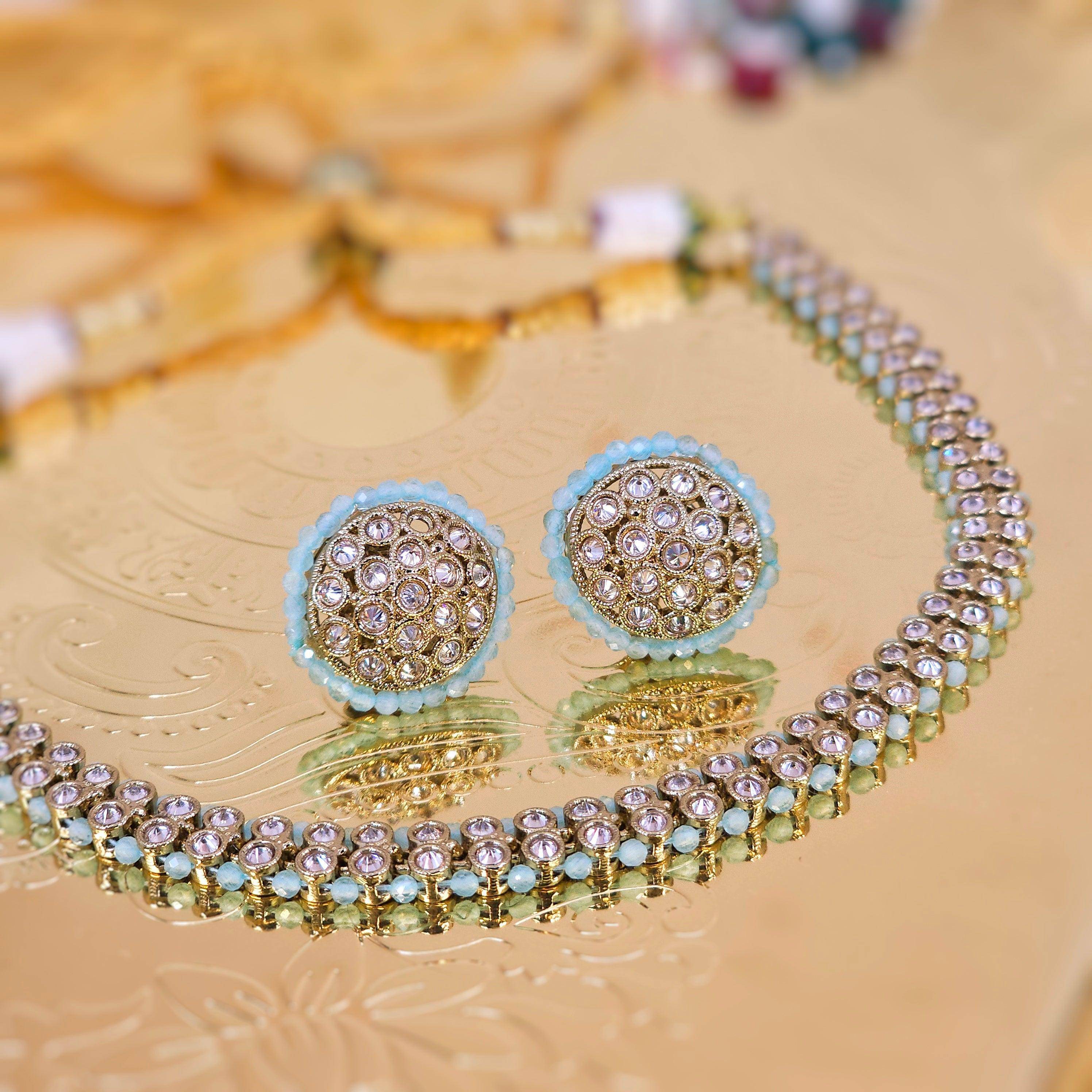 Kareena Choker Set - Fancy Fab Jewels