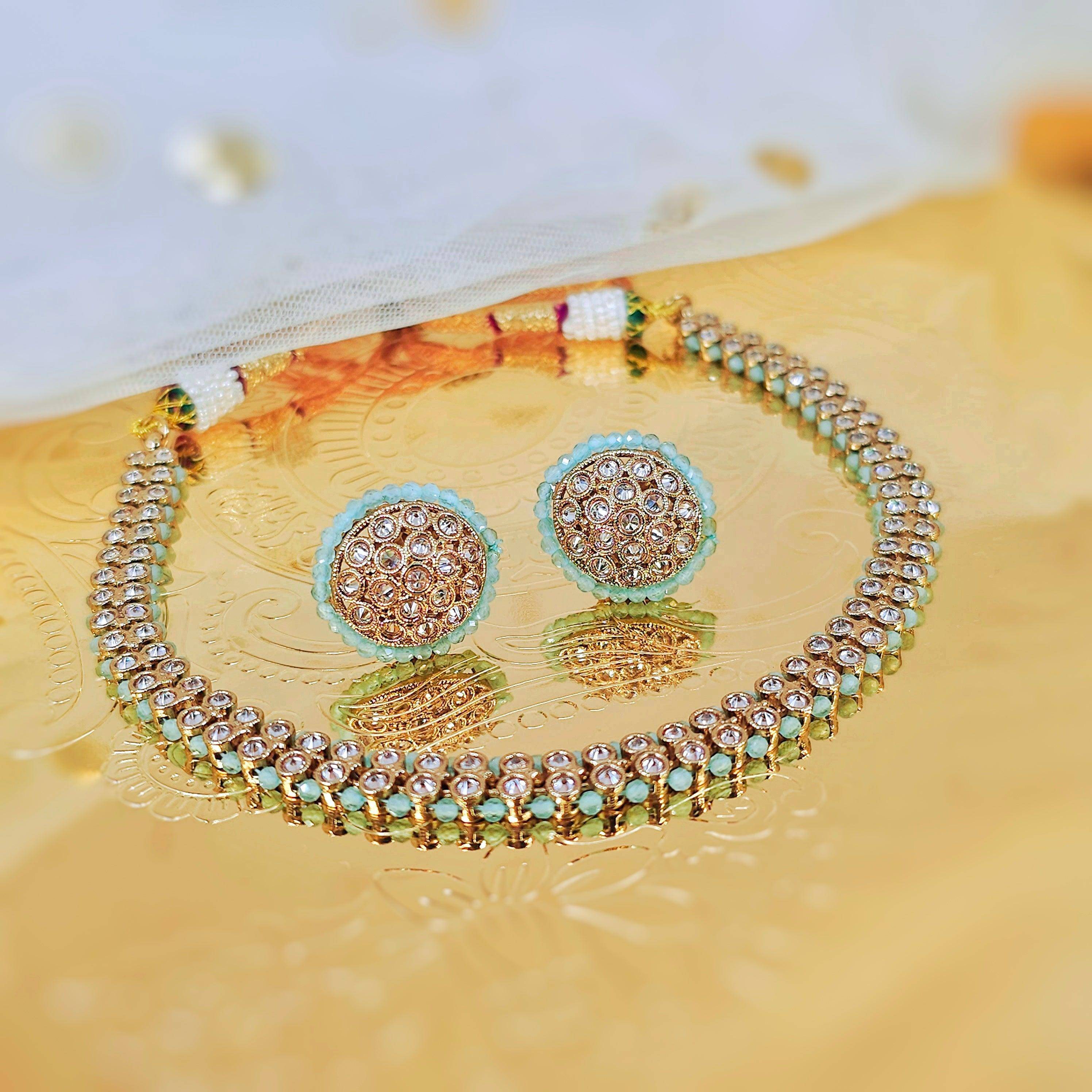 Kareena Choker Set - Fancy Fab Jewels