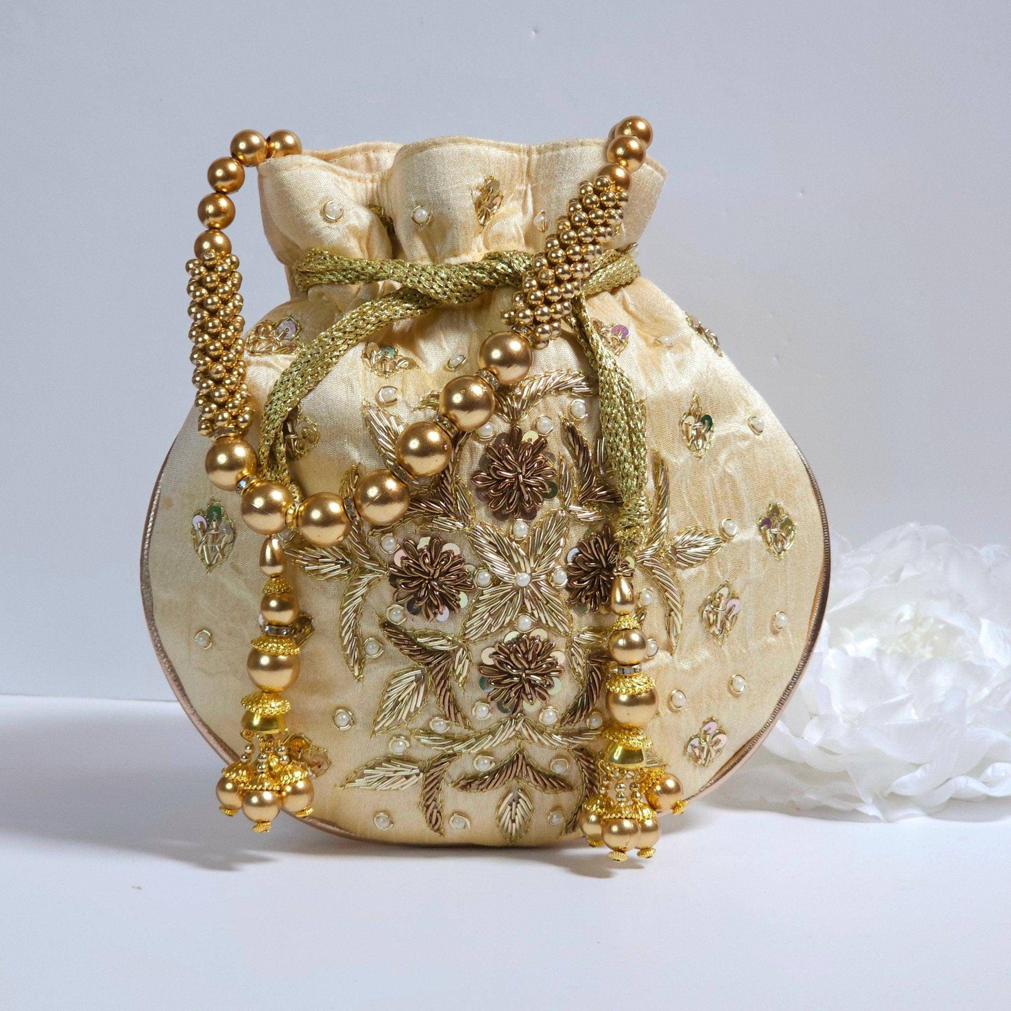 Aira - Luxury Potli Bag - Fancy Fab Jewels