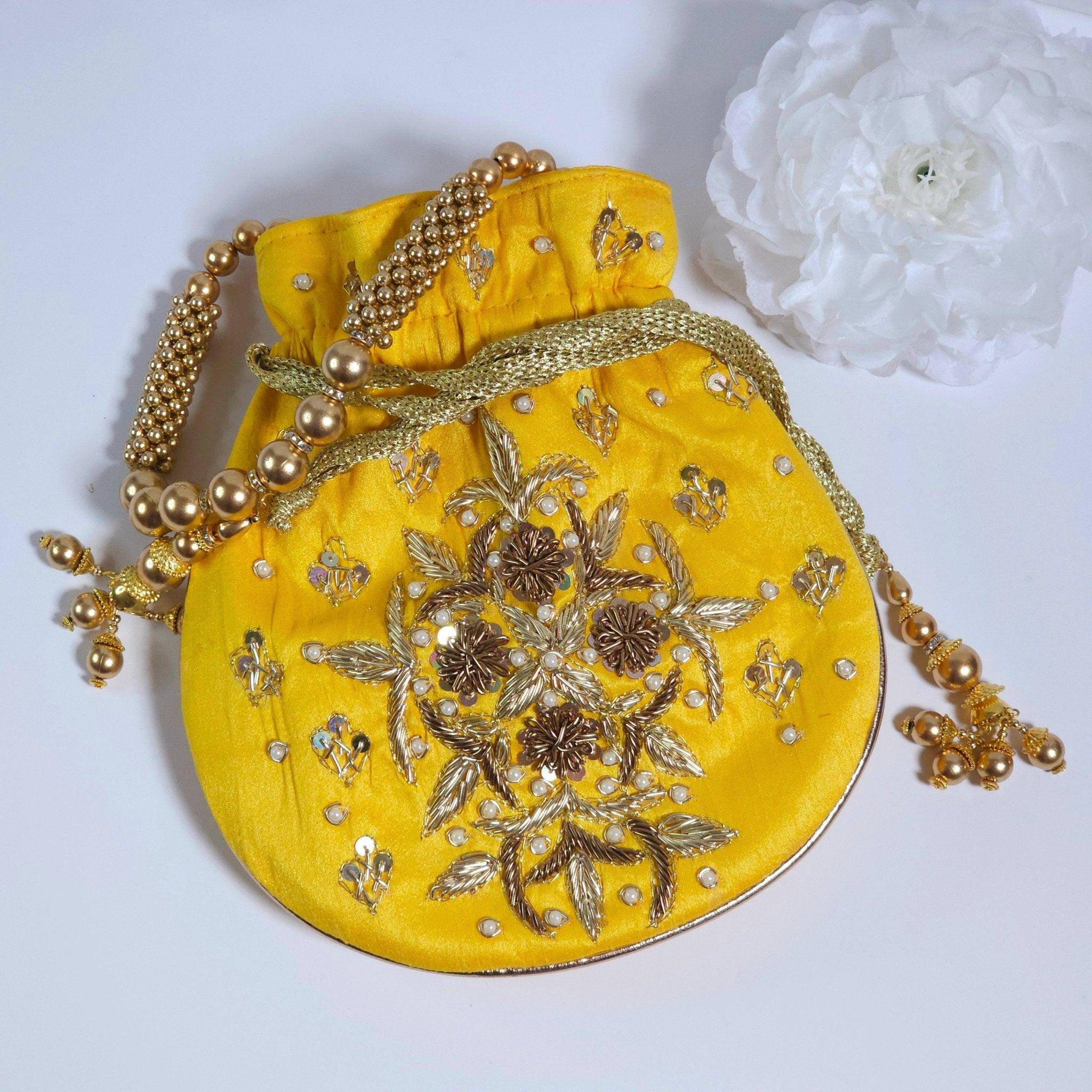 Aira - Luxury Potli Bag - Fancy Fab Jewels