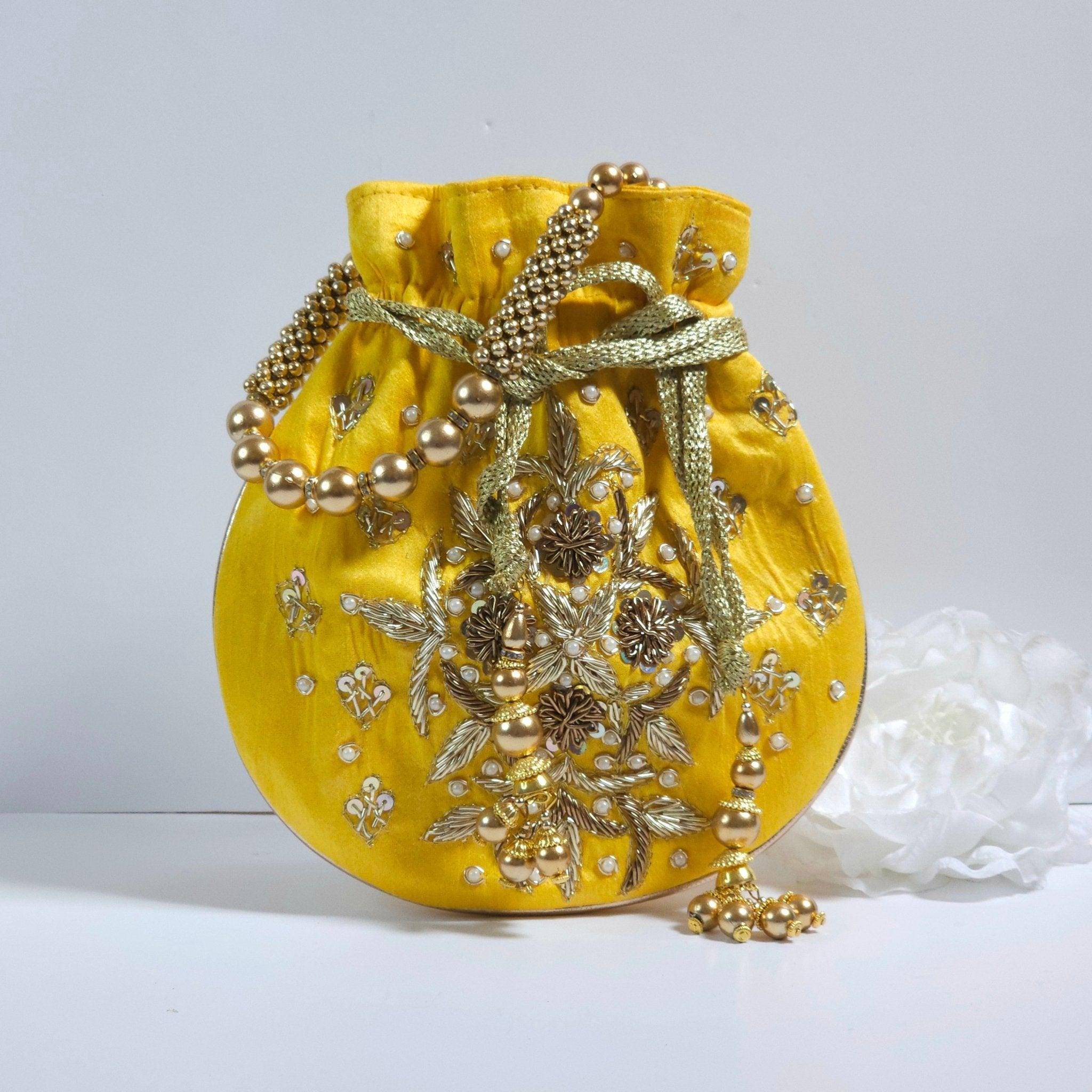 Aira - Luxury Potli Bag - Fancy Fab Jewels