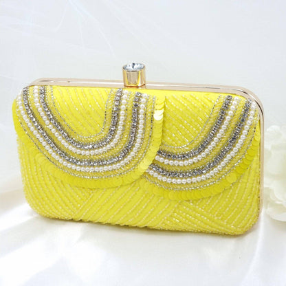 Phoebe Bridal Clutch - Fancy Fab Jewels