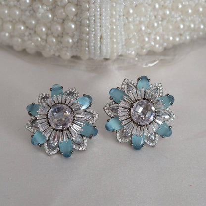 Earrings CZ studs - Fancy Fab Jewels