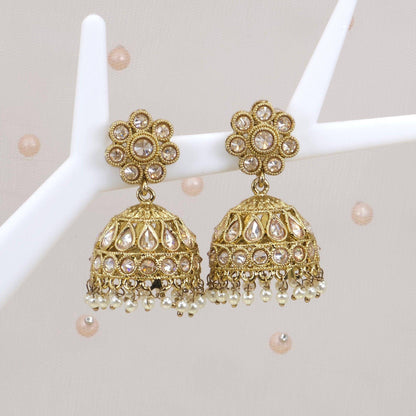 Rohi - Jhumki Earrings - Fancy Fab Jewels