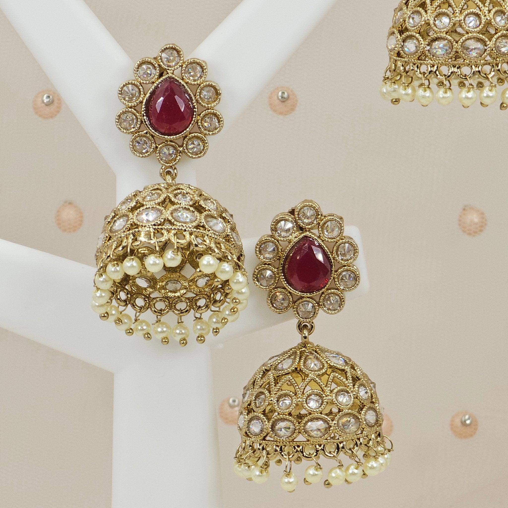 Erim - Jhumki Earrings - Fancy Fab Jewels