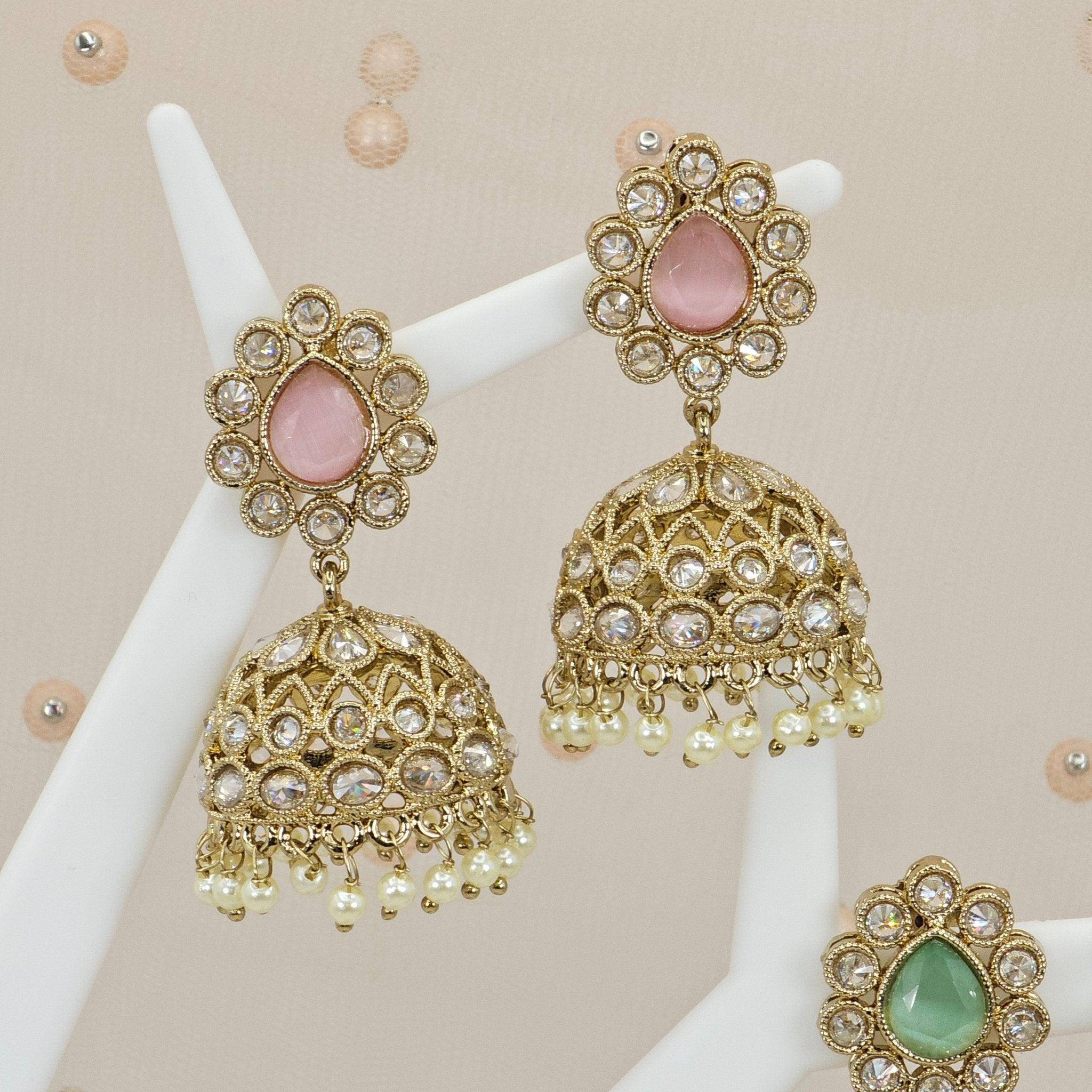 Erim - Jhumki Earrings - Fancy Fab Jewels