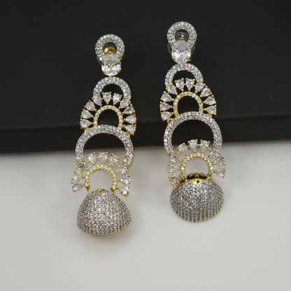 Vera American Diamond Dangle Earrings - Fancy Fab Jewels