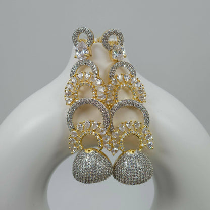 Vera American Diamond Dangle Earrings - Fancy Fab Jewels