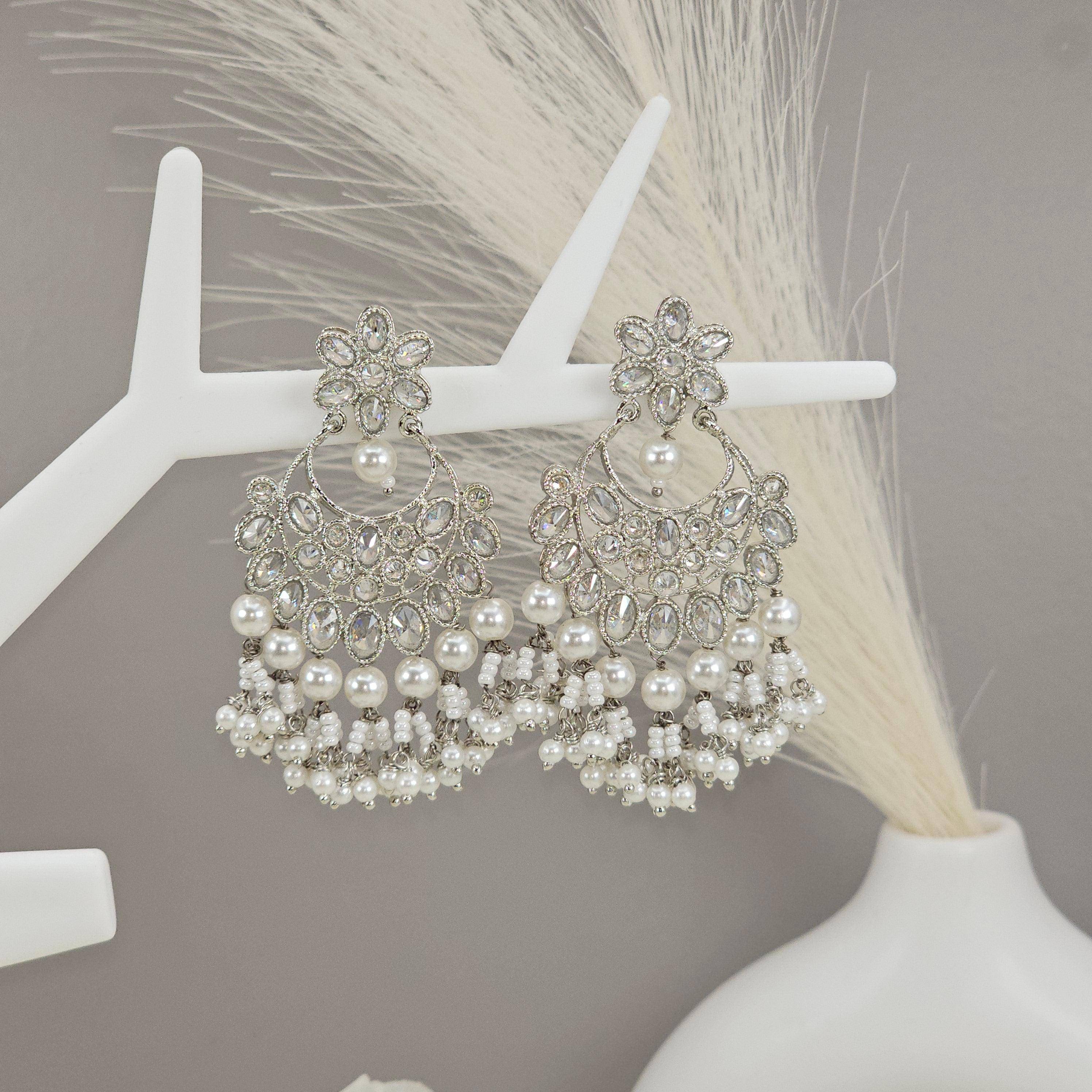 Elegant Gold Chandelier Earrings - Fancy Fab Jewels