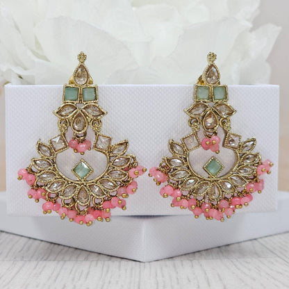 Traditional Pearl Drop Earrings - Fancy Fab Jewels