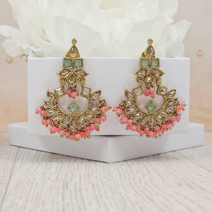 Traditional Pearl Drop Earrings - Fancy Fab Jewels