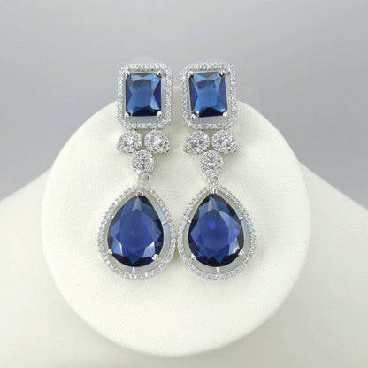 Alice American Diamond Earrings - Fancy Fab Jewels