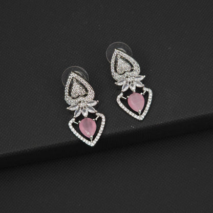 Cora American Diamond Earrings - Fancy Fab Jewels