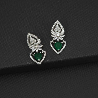 Cora American Diamond Earrings - Fancy Fab Jewels