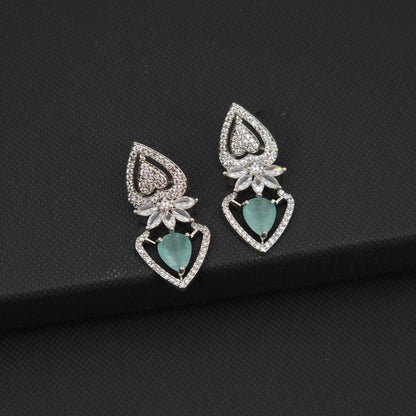 Cora American Diamond Earrings - Fancy Fab Jewels