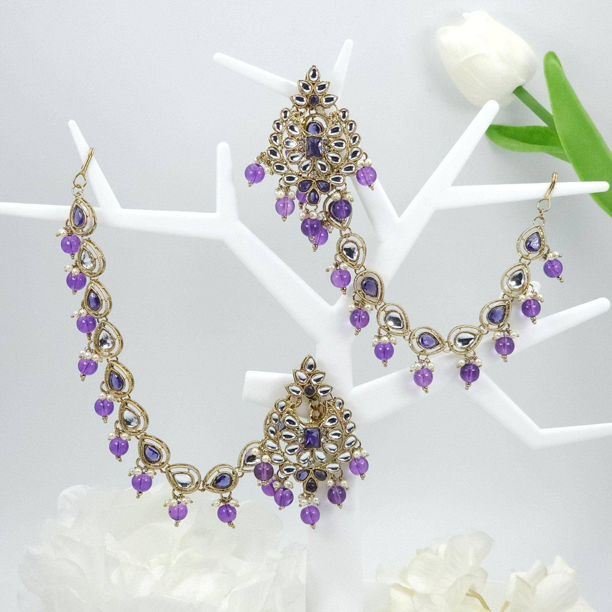 Mohini Stylish Ear Cuff Earring Chain - Fancy Fab Jewels