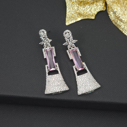 Namiya American Diamond Earrings - Fancy Fab Jewels